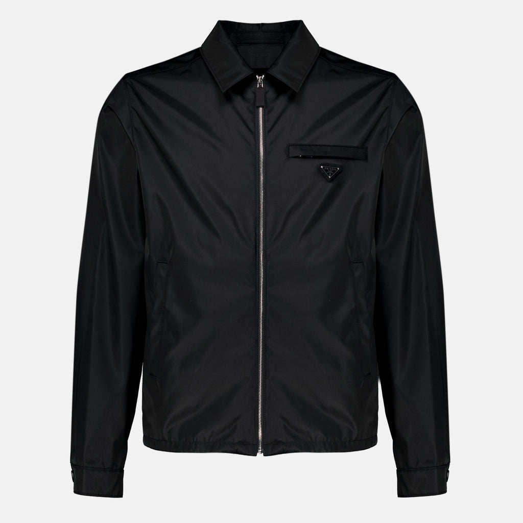 Giacca nera Re-Nylon