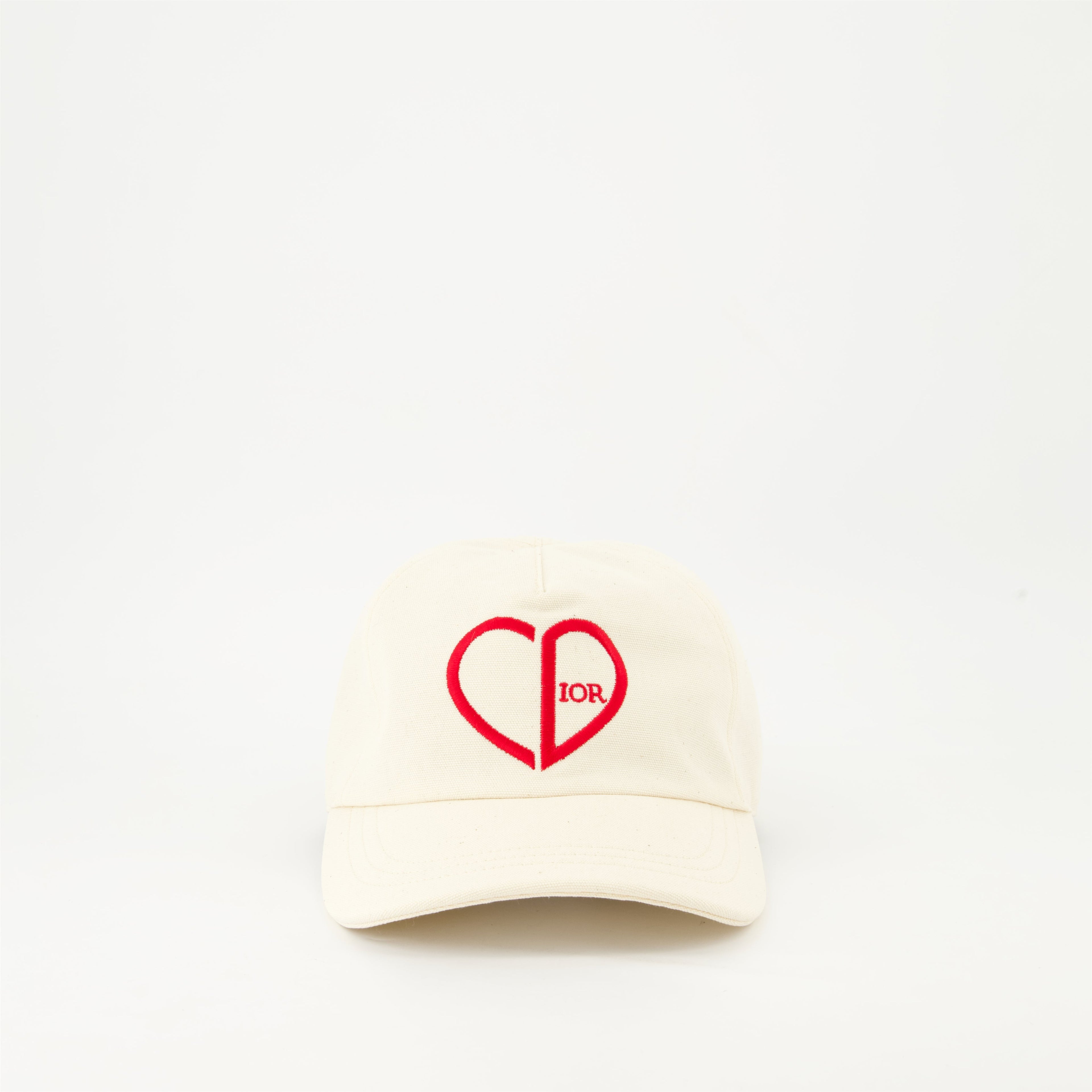 Dior cap, beige cotton cap, luxury accessories, designer caps, Autumn-Winter 2024