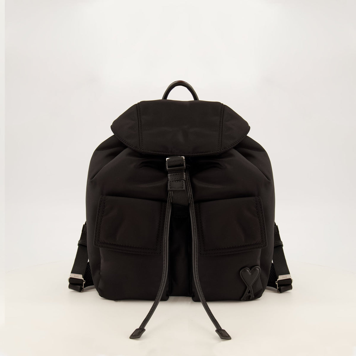 Zaino Marcel in nylon nero