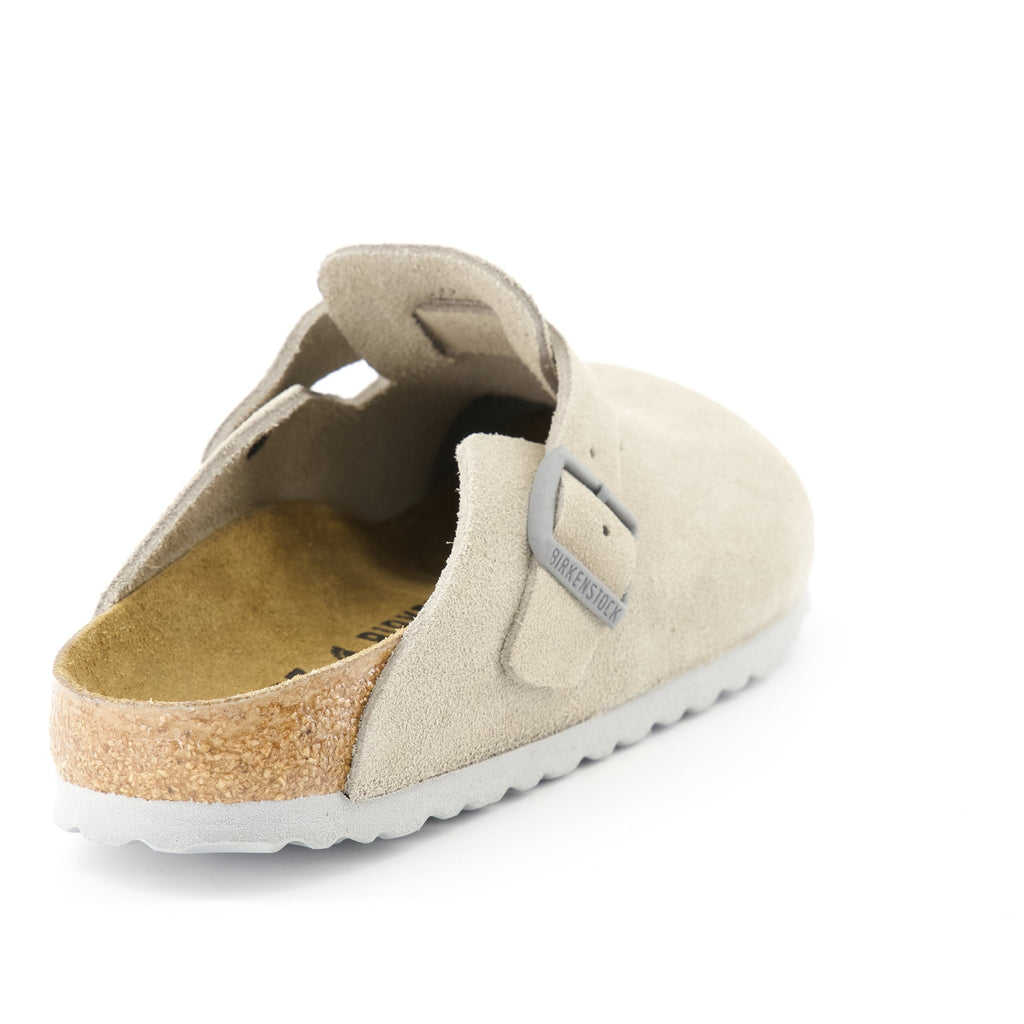 Birkenstock mules, Boston Mules, women's footwear, comfortable mules, nubuck slip-ons