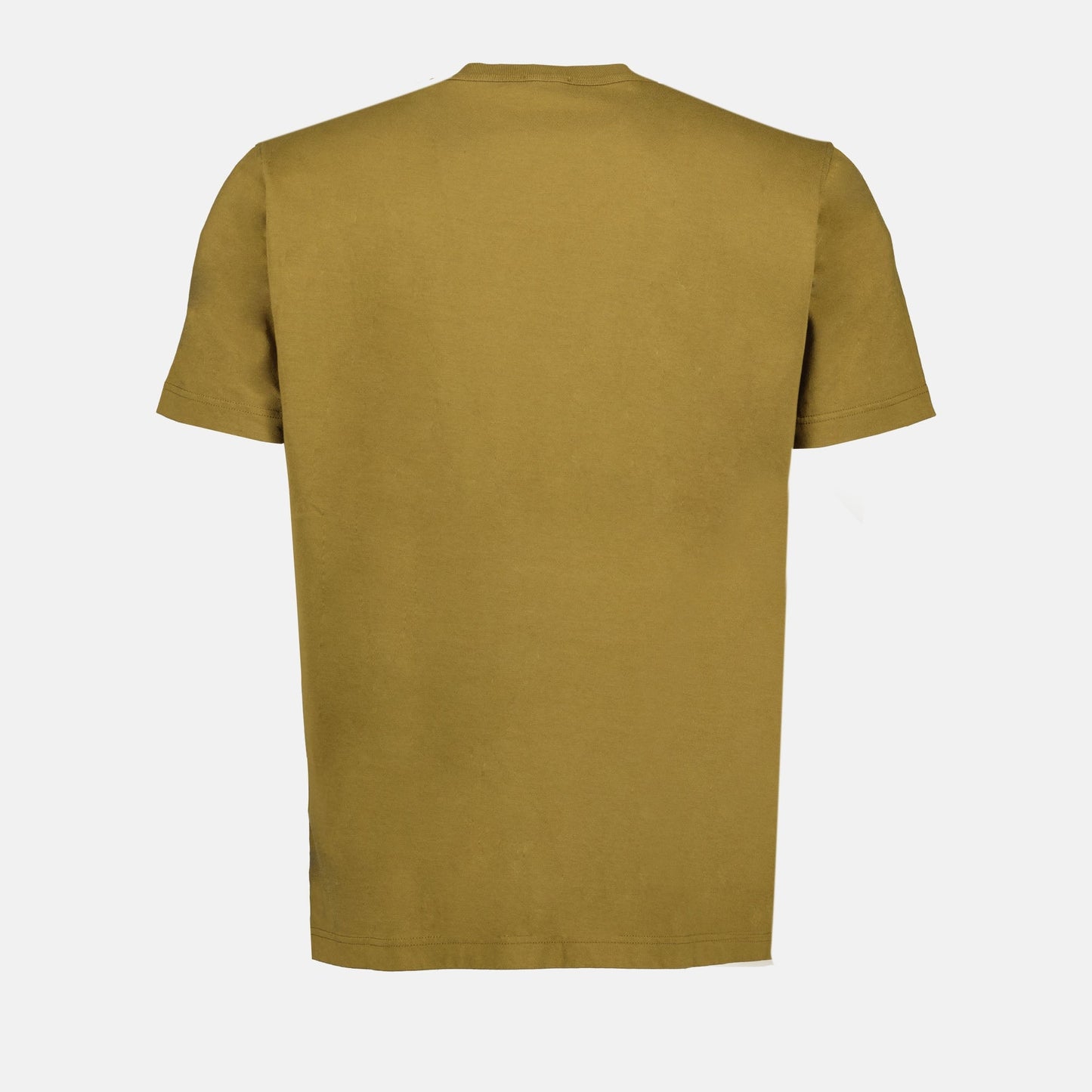   
Khaki T-Shirt, Diesel Clothing, Autumn-Winter 2024, Round Neck T-Shirt, Luxury Ready-to-Wear  
