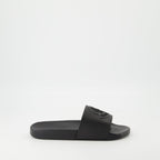 rubber sandals, Moncler sandals, Basile sandals, comfortable footwear, casual sandals