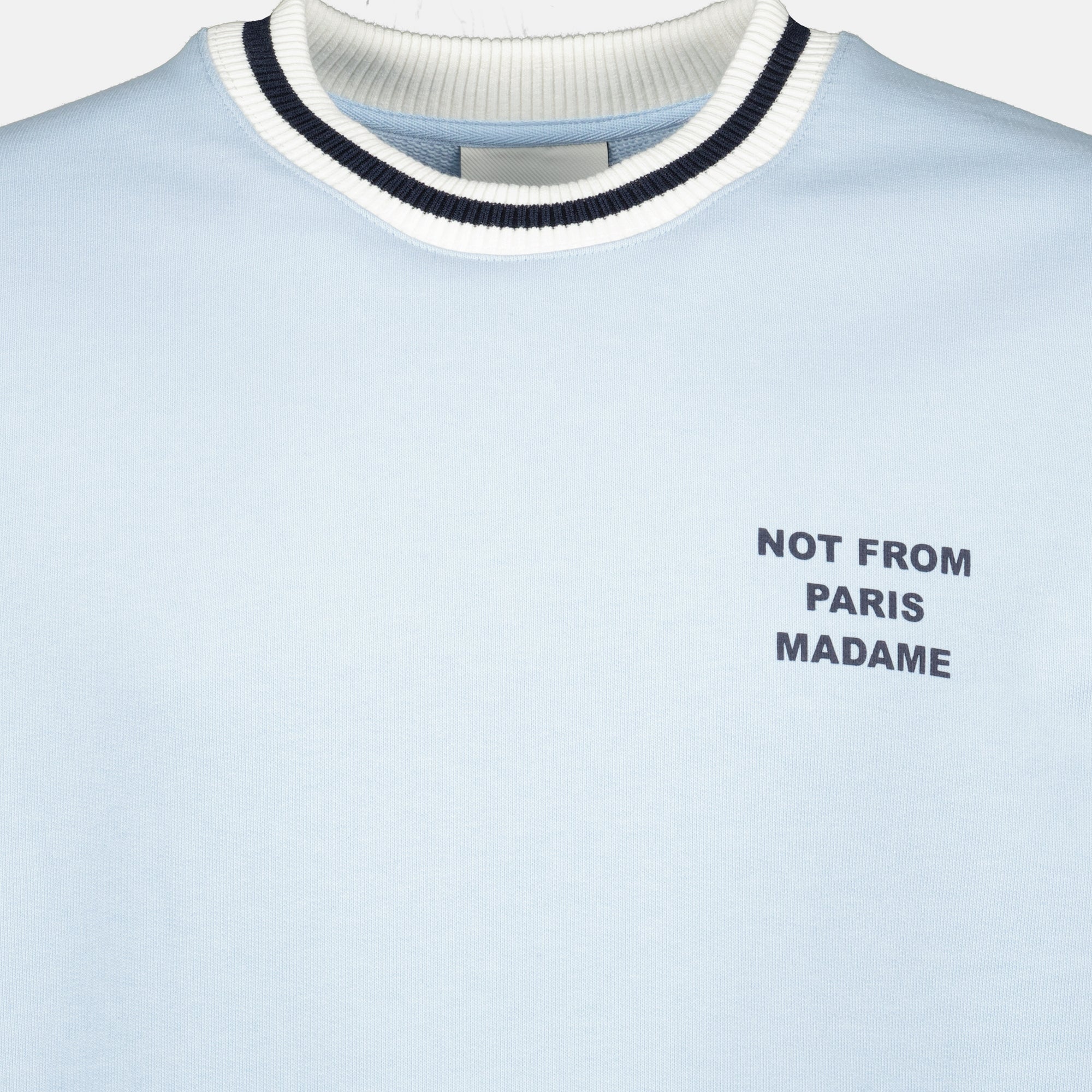 Sweat-shirt Sport Bleu Clair - Drôle de Monsieur