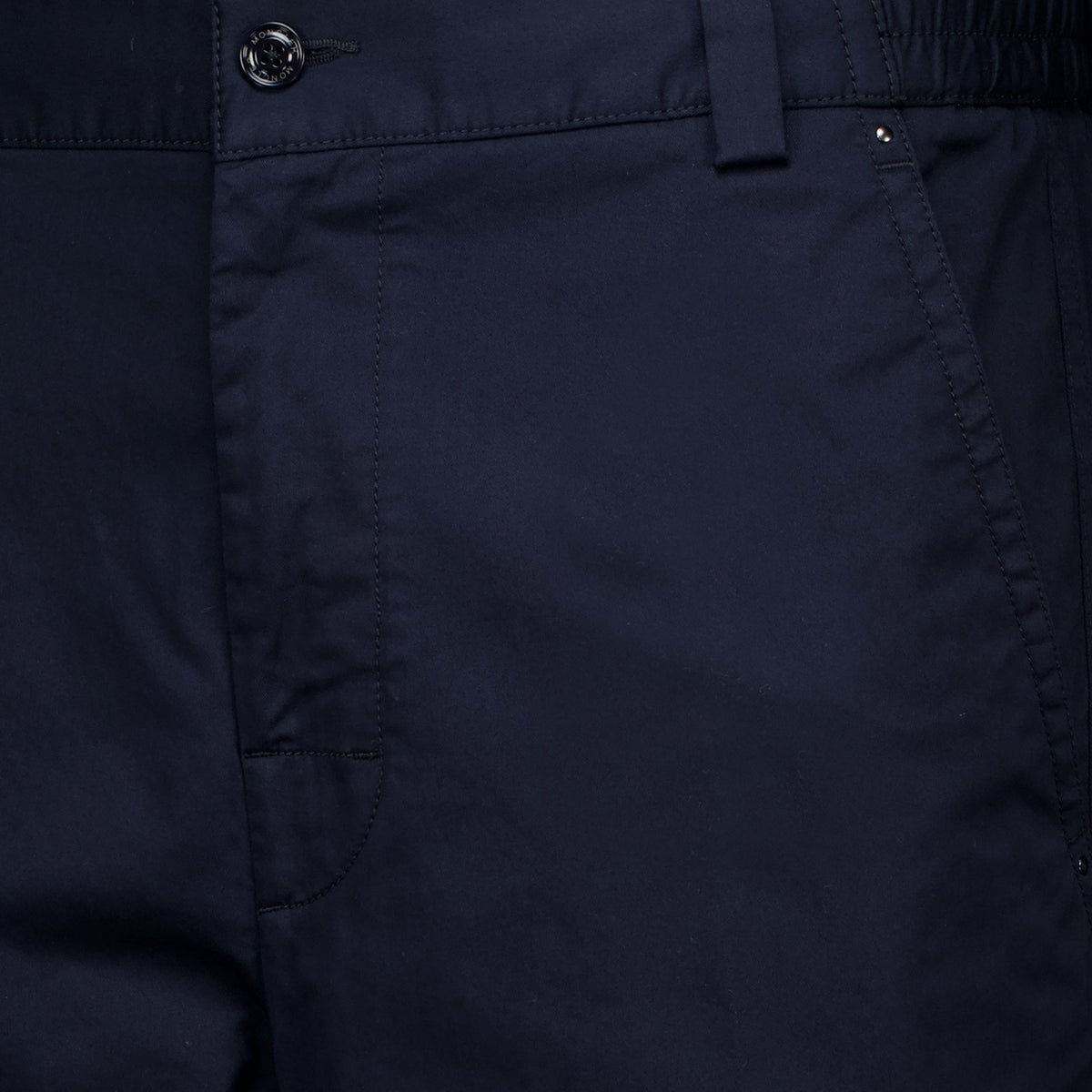 Pantalón recto de algodón