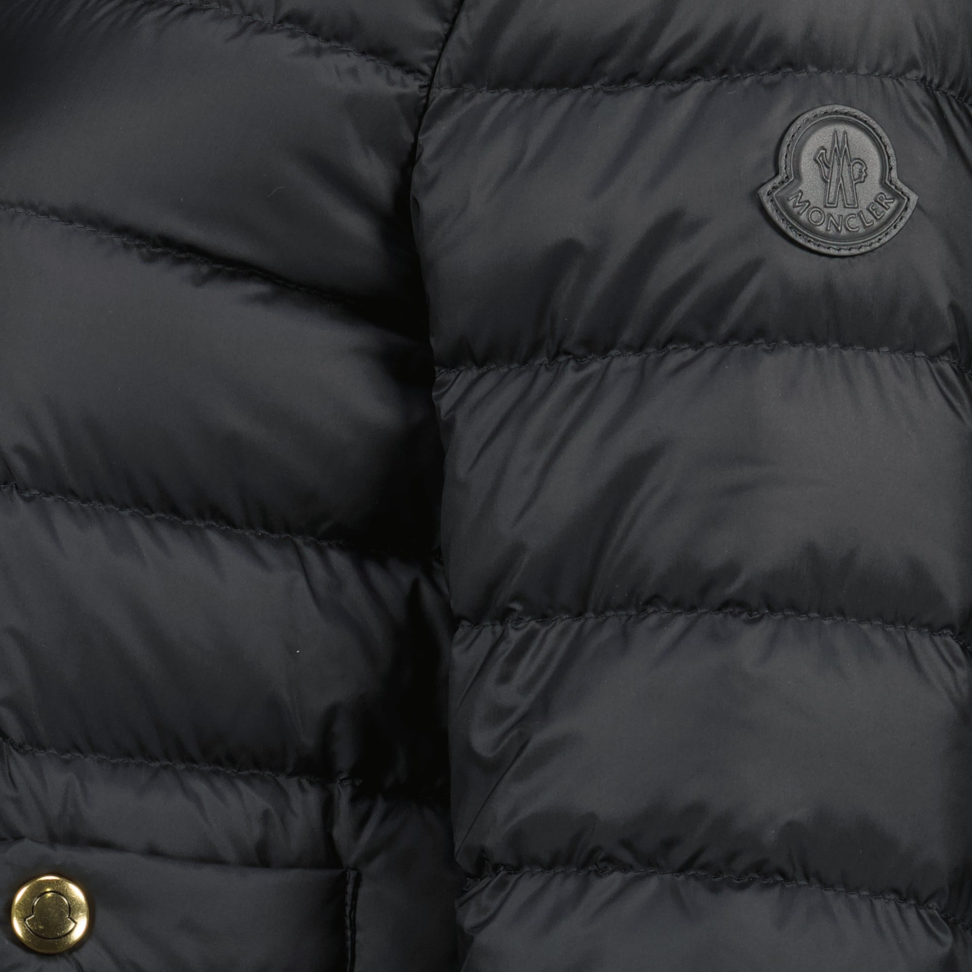 Image of Short Flowered Down Jacket by Moncler for Women - Season Spring-Summer 2026 - Product detail view 2