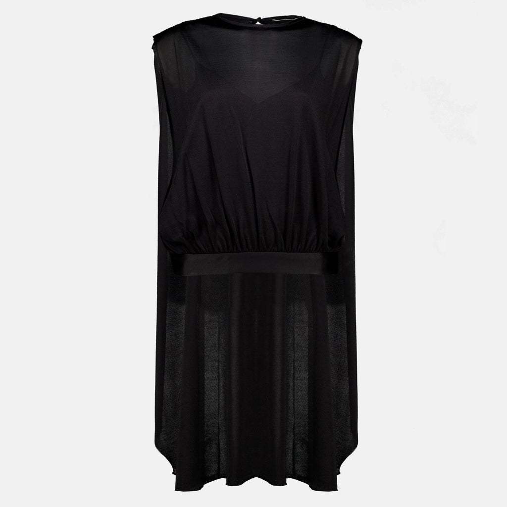 Top de Seda Preto
