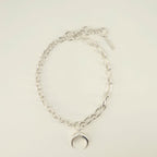 Moon Silver Necklace