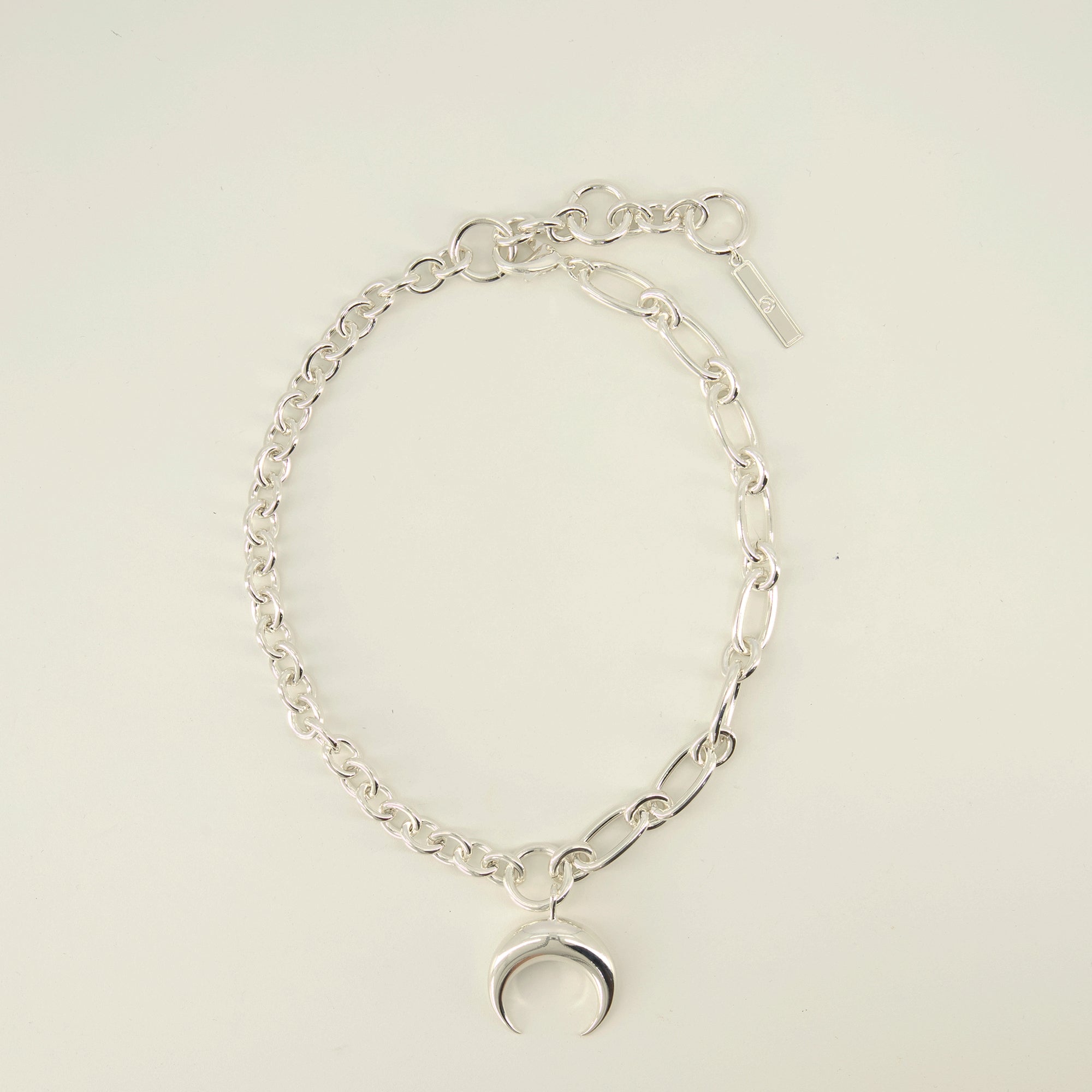 Moon Silver Necklace