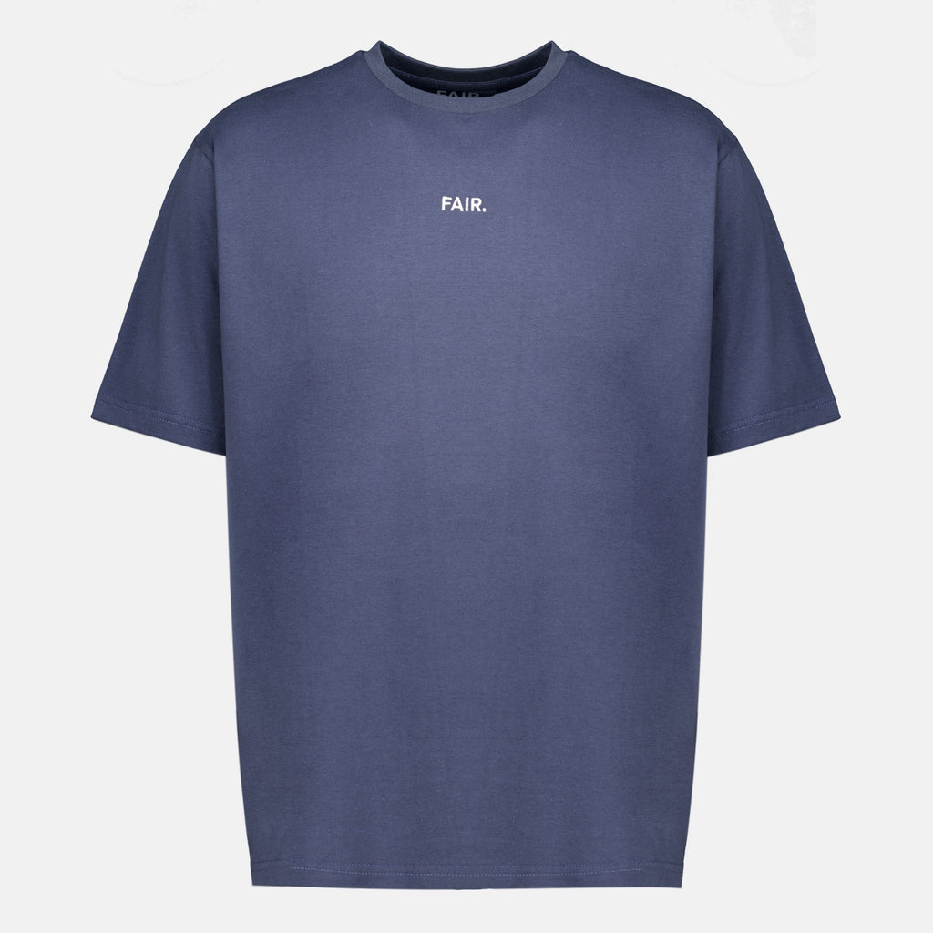 Camiseta negra de algodón Amore Rossu