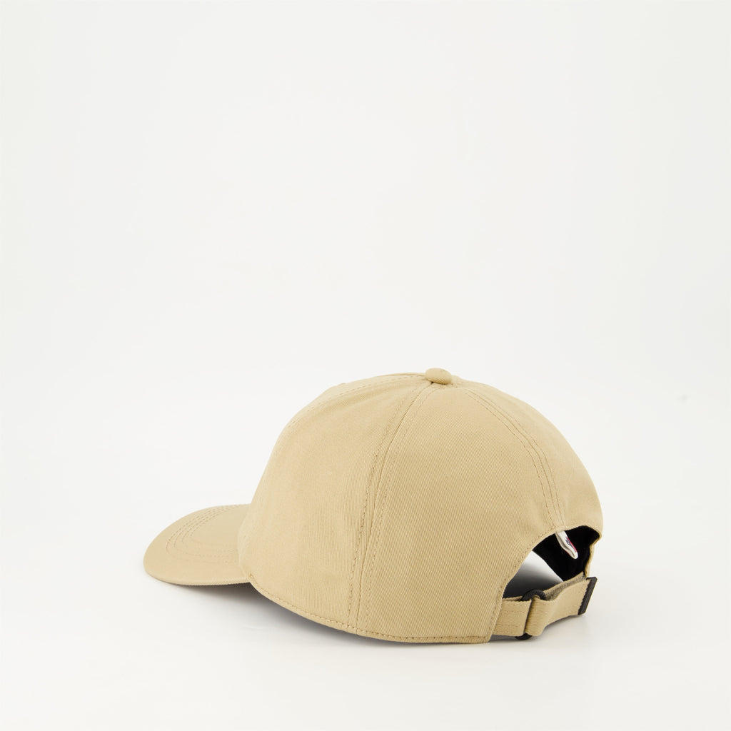 Moncler Grenoble, Beige Gabardine Cap, Autumn-Winter 2024, Luxury Cap, High-end Accessories