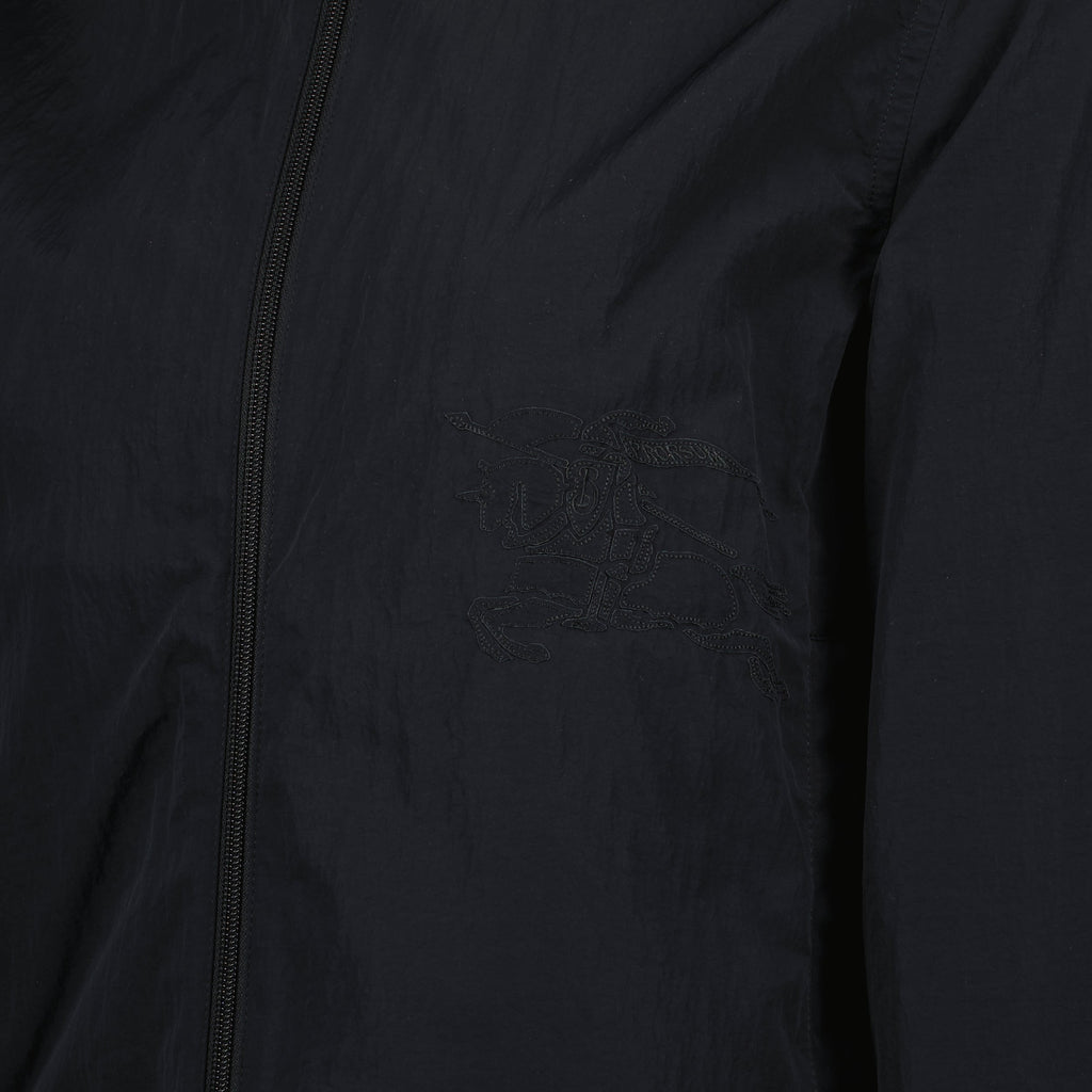 Reversible Plaid Windbreaker Jacket