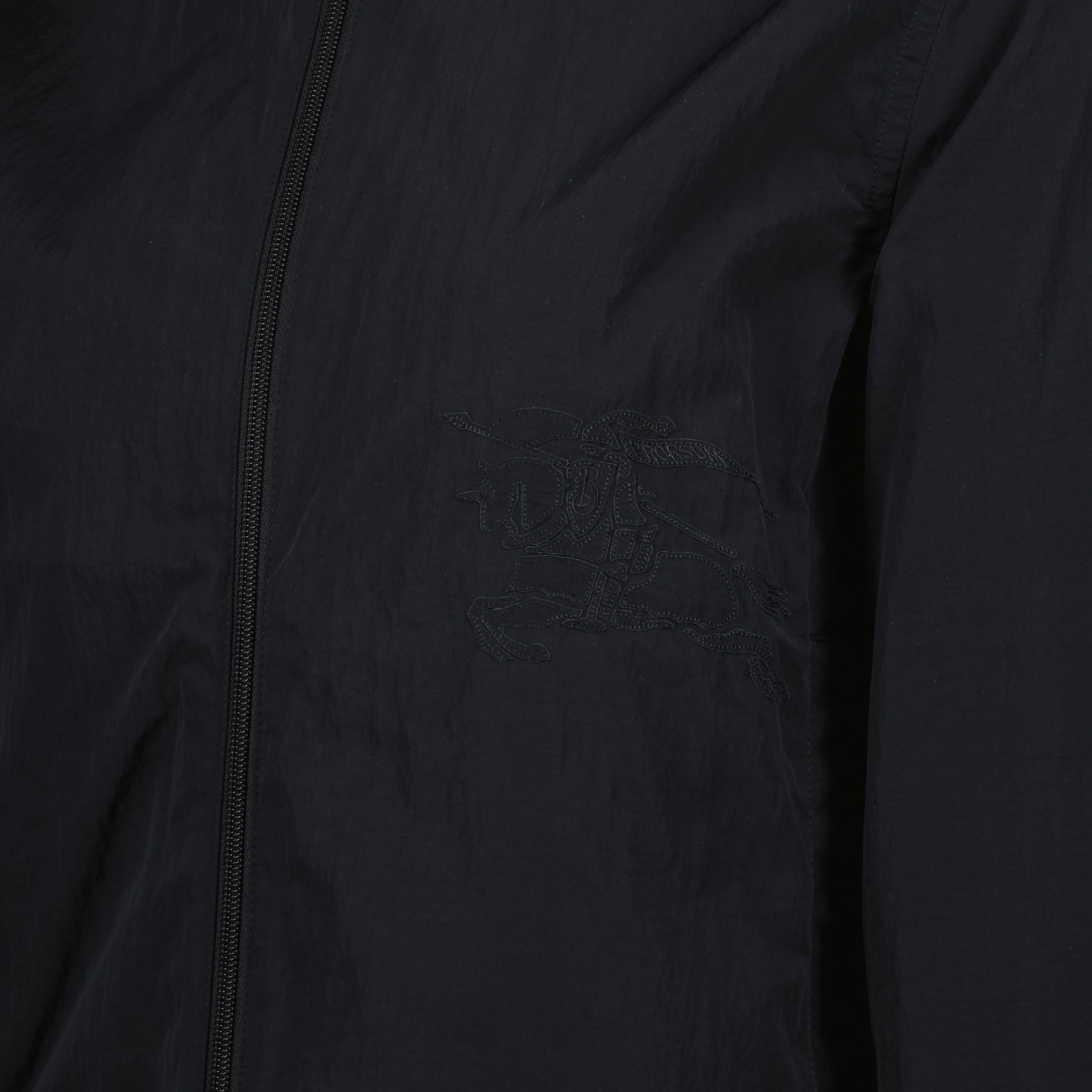 Reversible Plaid Windbreaker Jacket