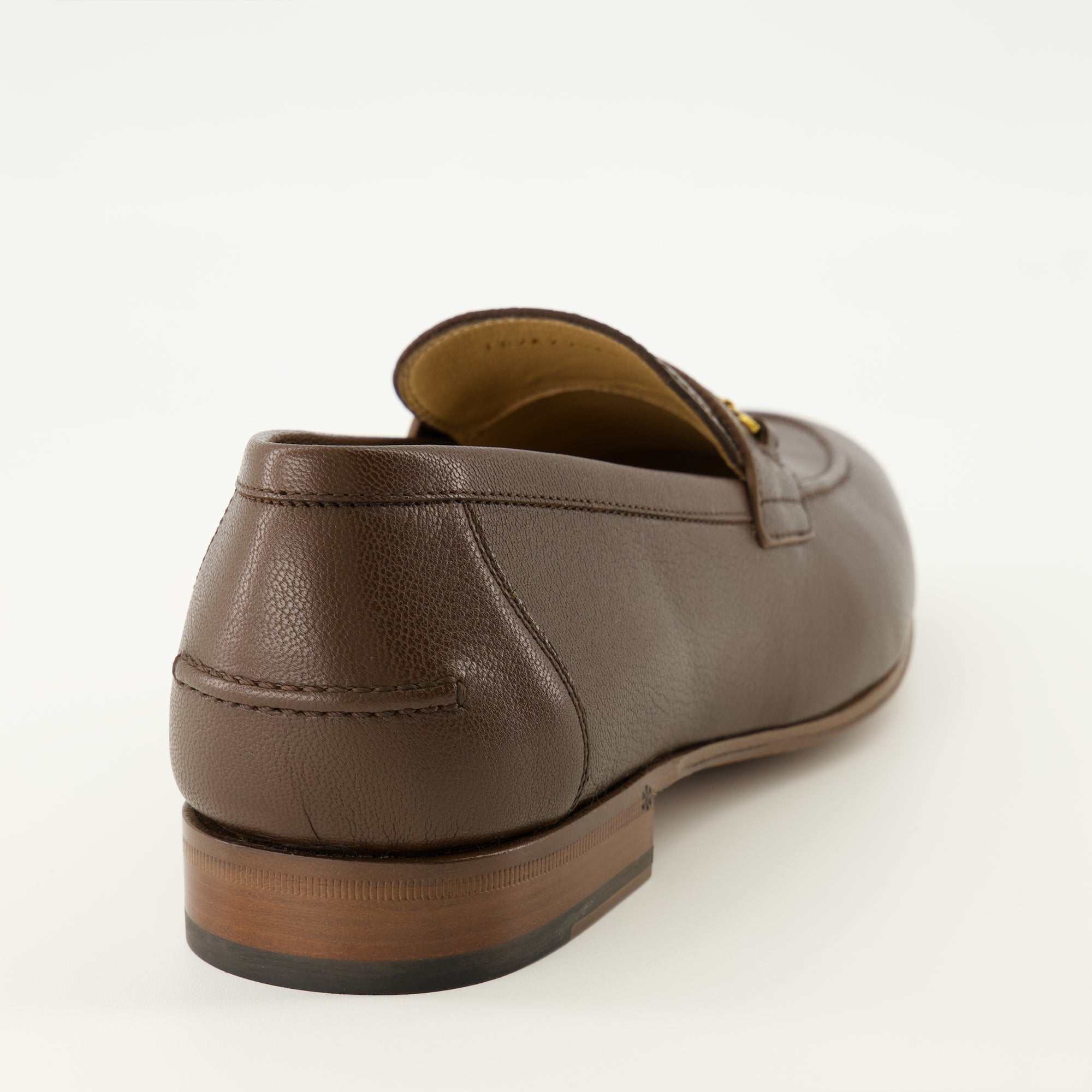 Vlogo moccasins, Valentino Garavani, brown leather shoes, luxury footwear, pointed toe moccasins