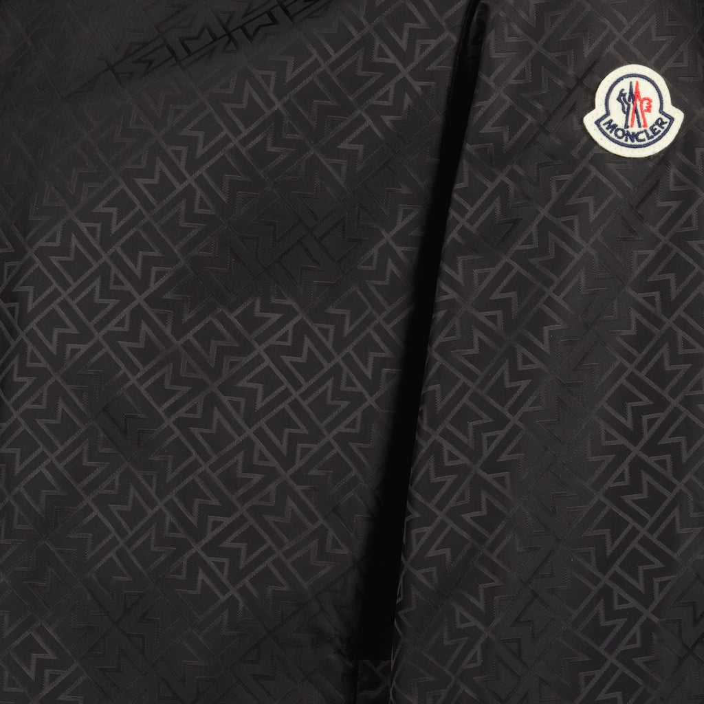 Imagem do corta-vento preto Moncler Vanoise da Moncler para Homens - Temporada Primavera-Verão 2025 - Detalhe 1