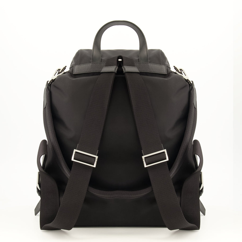 Mochila de Re-Nylon negra