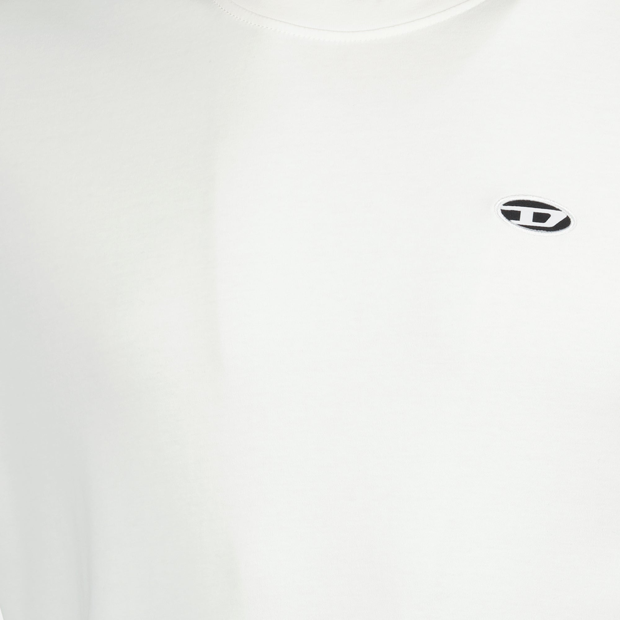 Image du T-Shirt en coton T-Adjust de Diesel pour hommes - Saison Printemps-Été 2025 - Détail du produit 2