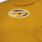 Pull Col Roulé en Cachemire Jaune