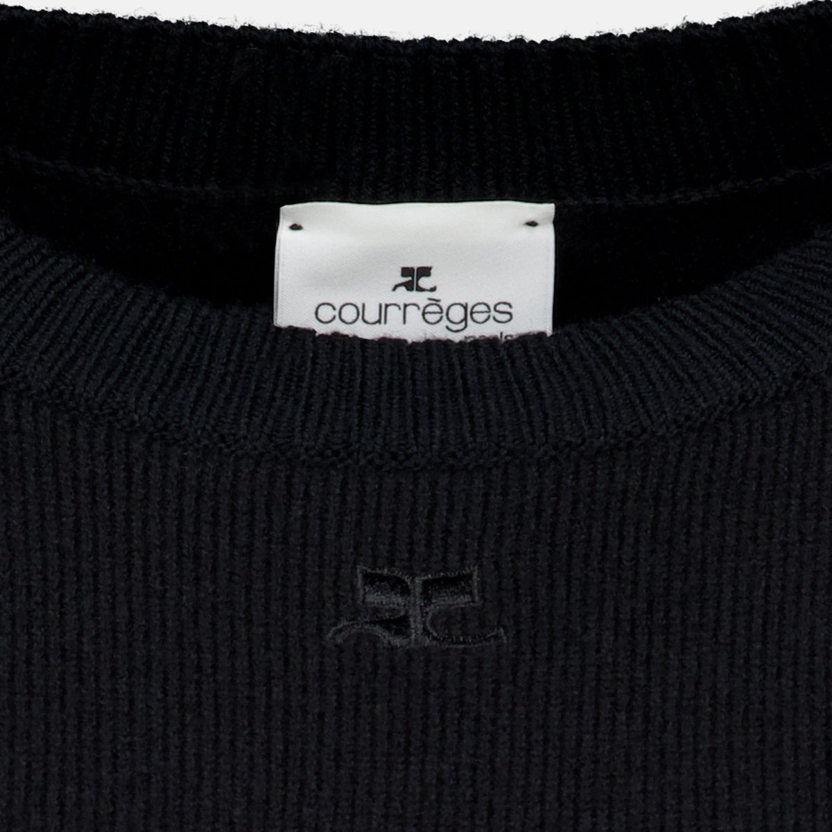 Jersey de lana negro