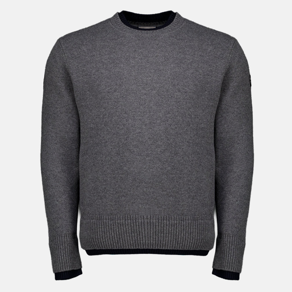 Grey Wool and Cashmere Sweater