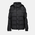 Imagen de la chaqueta puffer negra Maya 70 de Moncler para mujeres - Temporada Otoño-Invierno 2025 - Vista frontal
