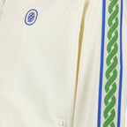 Woven Track Jacket, Drôle De Monsieur, White Sweatshirt, Men’s Sportswear, Spring-Summer Fashion