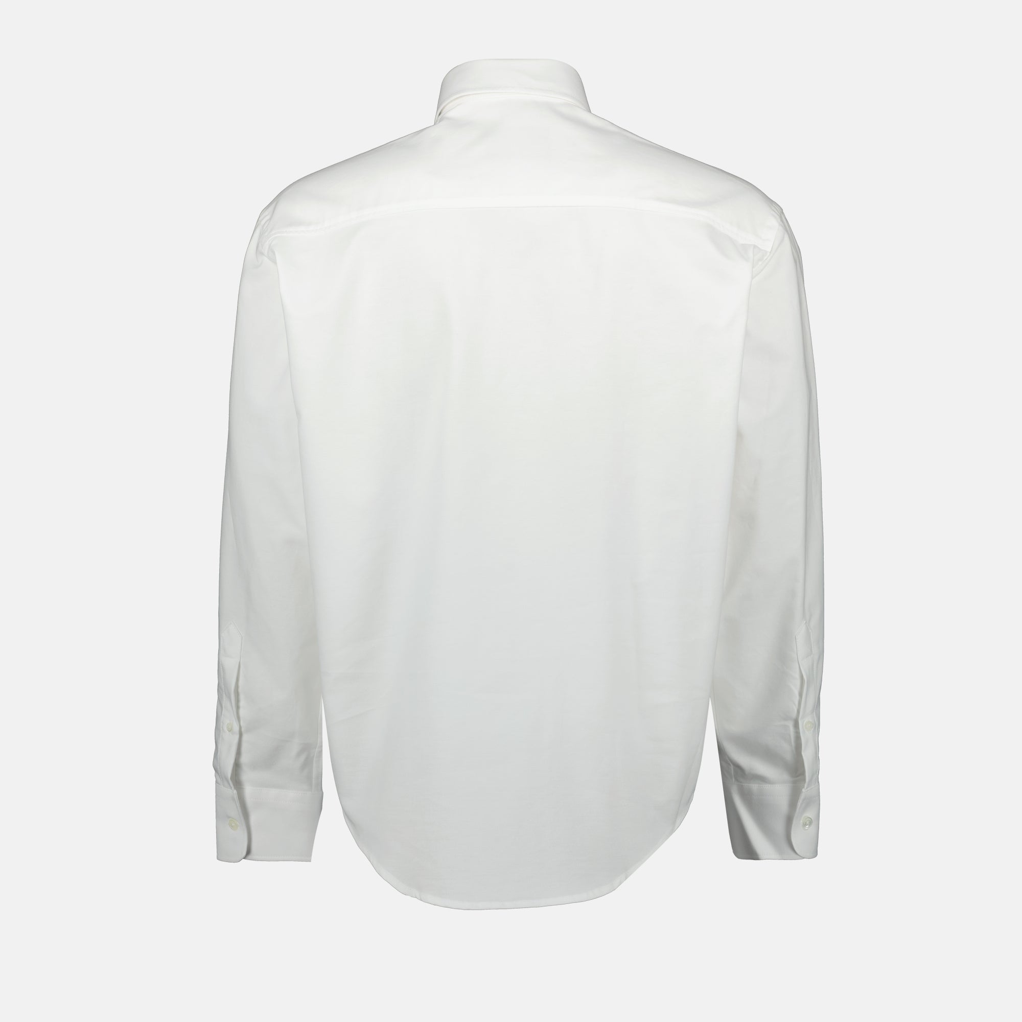Ami Paris shirt, white cotton shirt, classic collar shirt, unisex shirt, Autumn-Winter 2025 collection