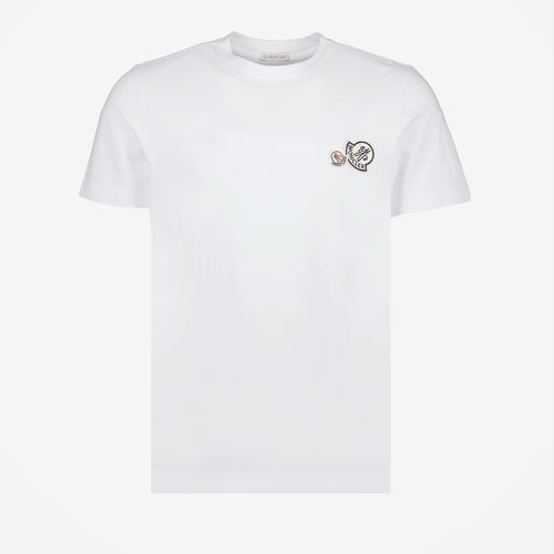 Camiseta Clásica Blanca con Logotipo