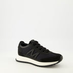 Image of Pacey 2 Black Sneakers by Moncler for Men - Season Spring-Summer 2026 - Front Right Three-Quarter View