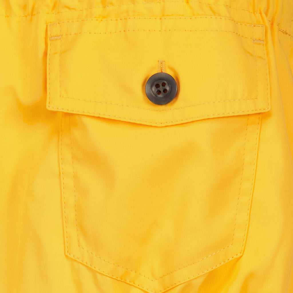 Bild von orangefarbenen Baumwollshorts von Prada für Frauen - Saison Frühling-Sommer 2026 - Detailansicht 2