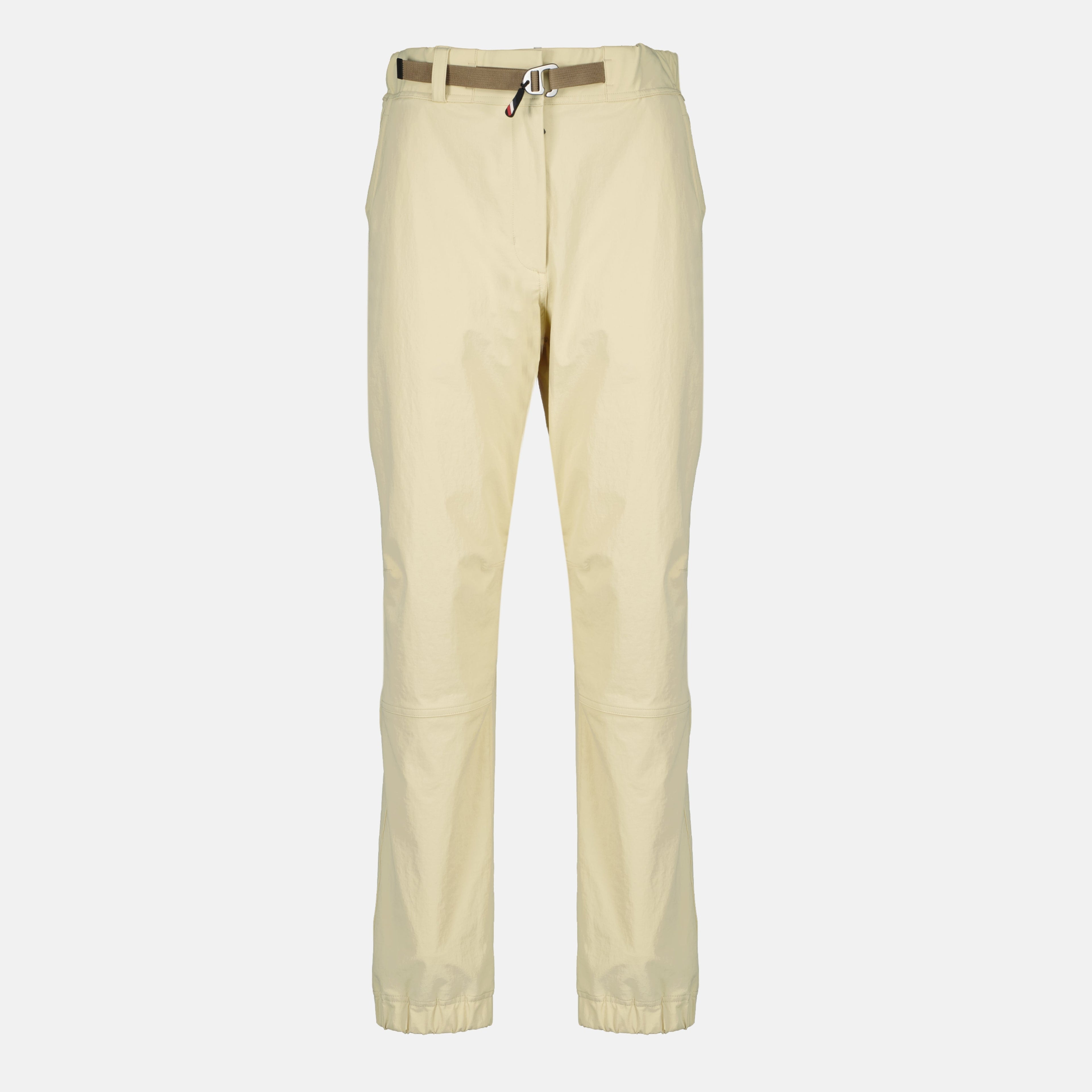 Beige Nylon Trousers
