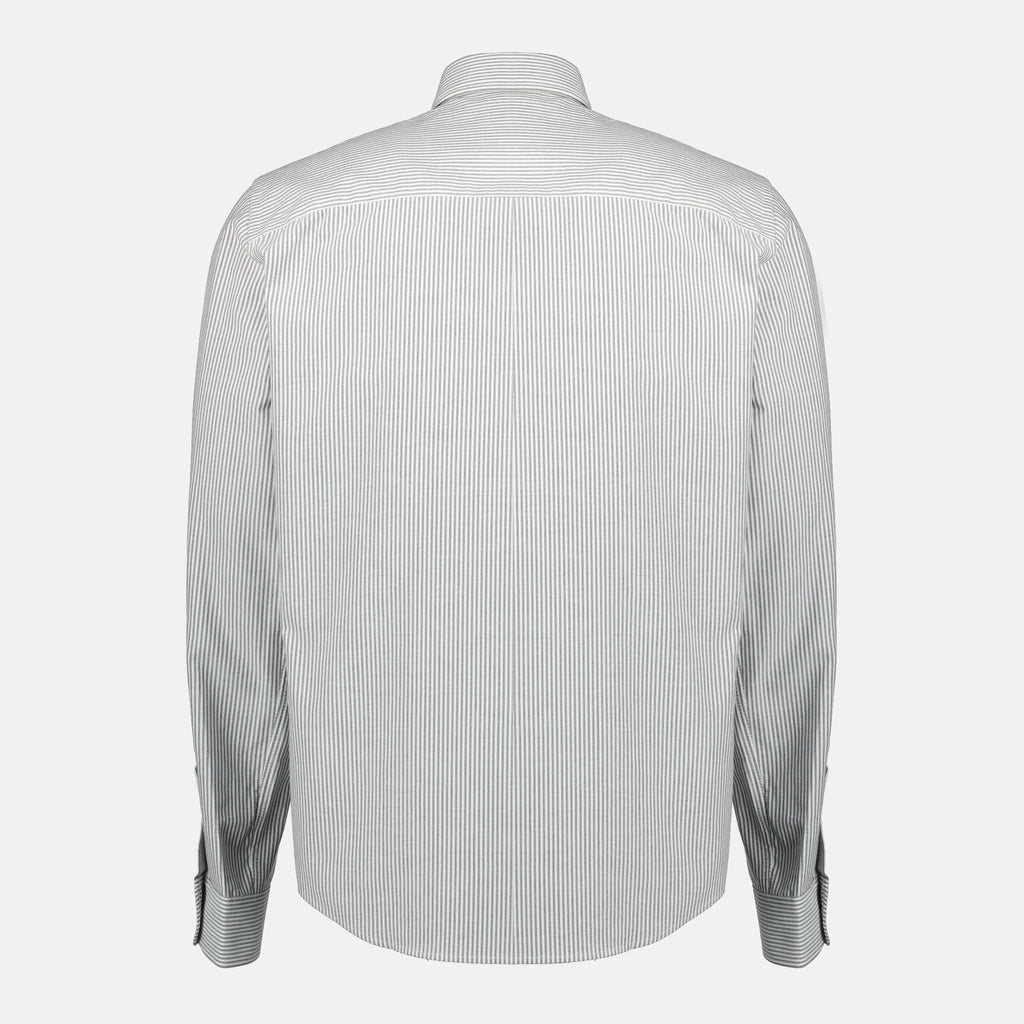 AMI Paris shirt, striped shirt, unisex clothing, organic cotton shirt, oversized shirt