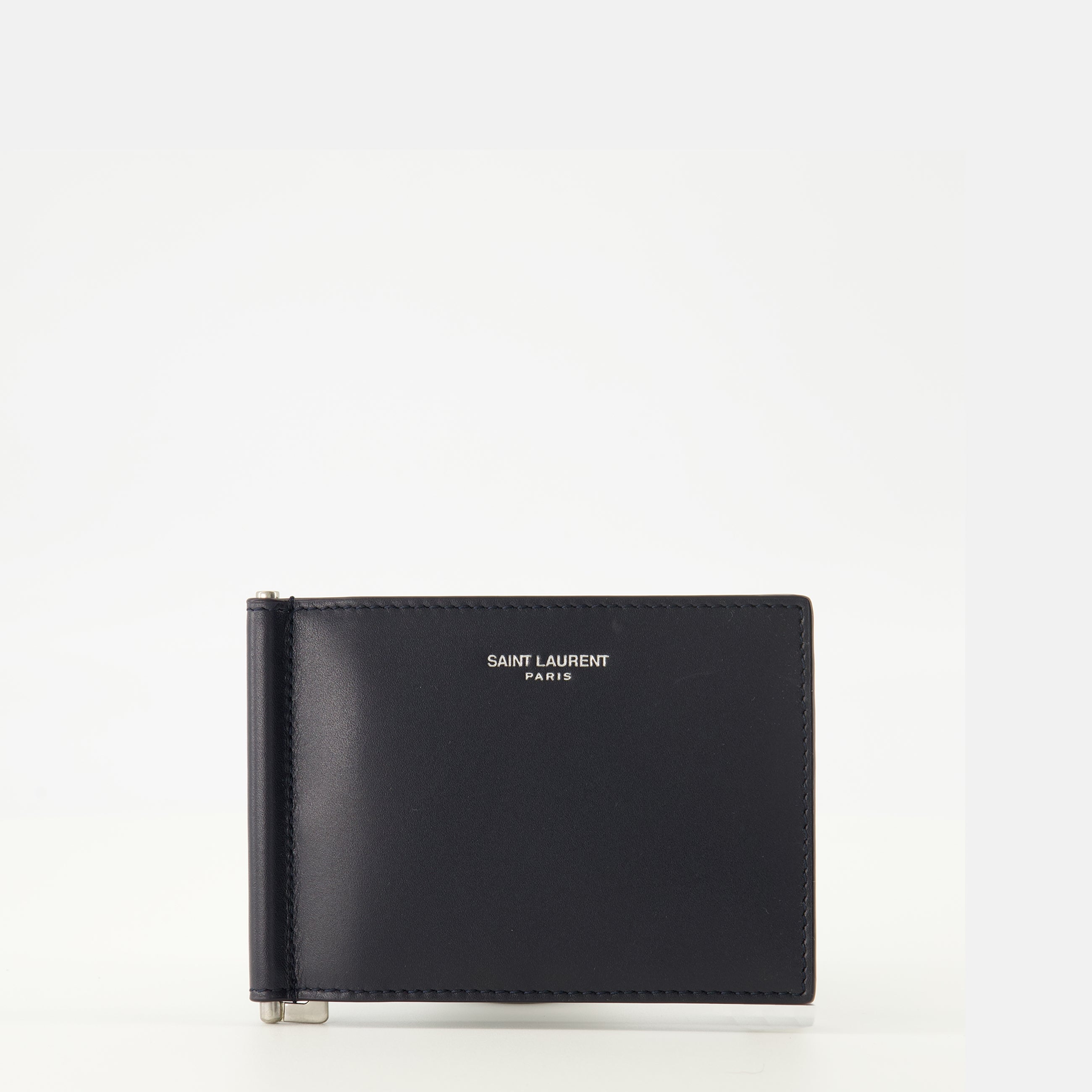 Saint Laurent wallet, leather wallet, luxury accessories, men's wallet, calf leather wallet