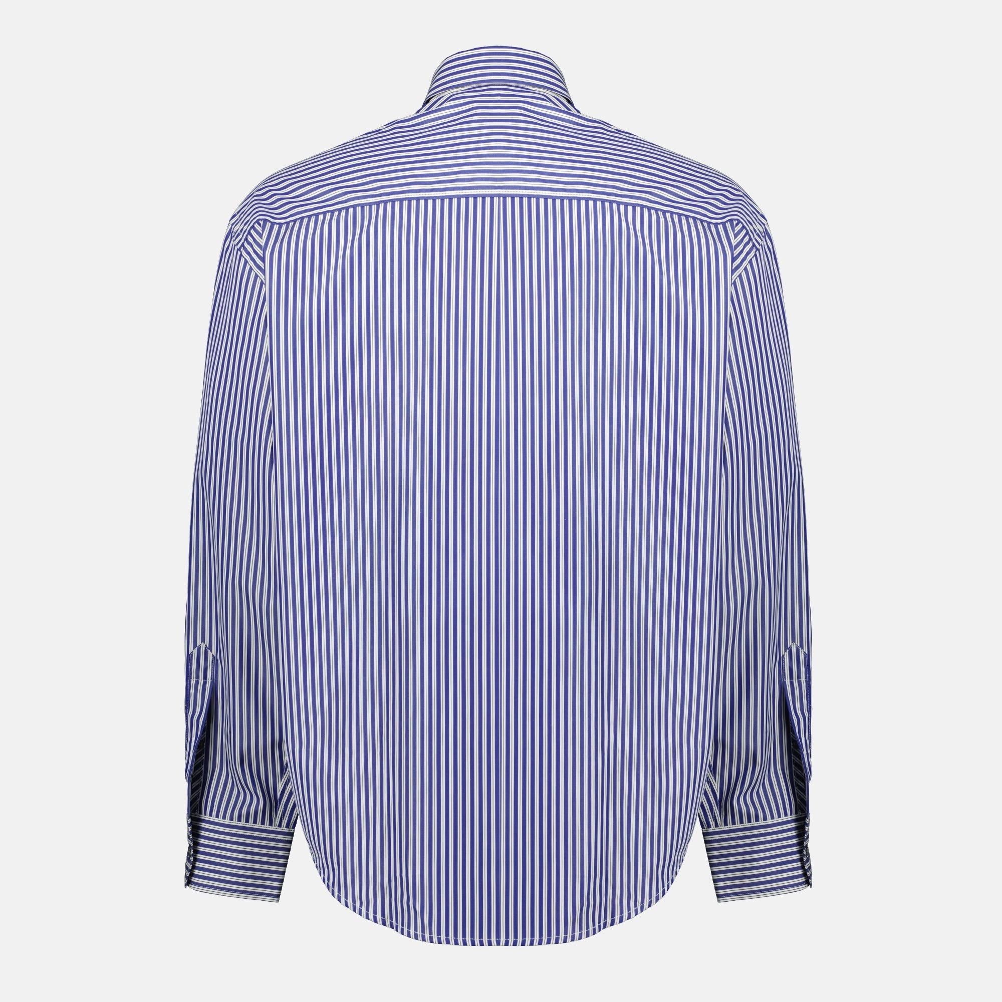 AMI PARIS shirt, organic cotton shirt, striped shirt, unisex fashion, Autumn-Winter 2025 collection