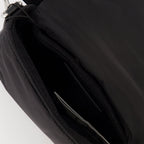 Ami Paris lunch box, water-repellent nylon bag, adjustable shoulder strap, black lunch box, unisex accessories