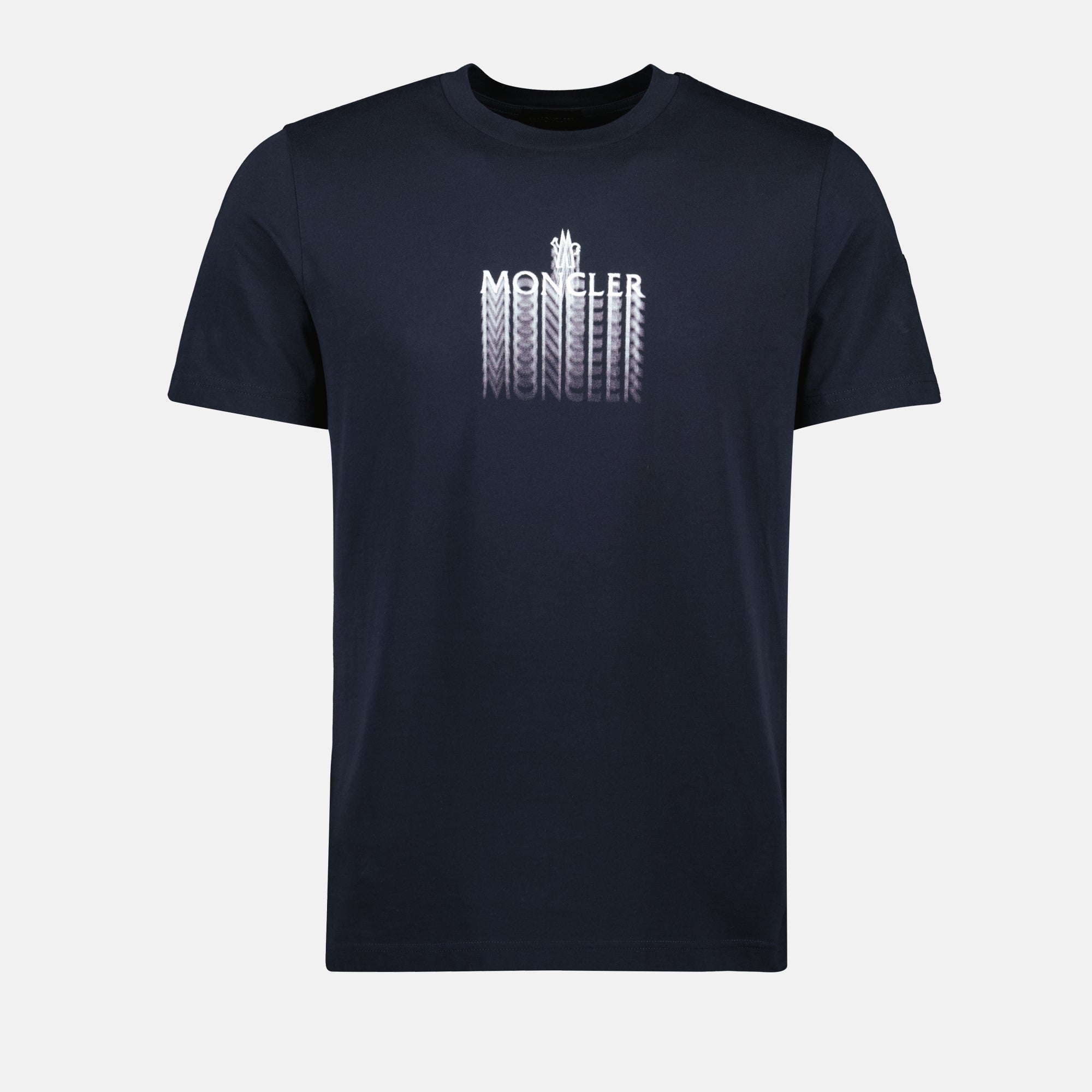 MONCLER ネイビー Tシャツ 【公式通販】
