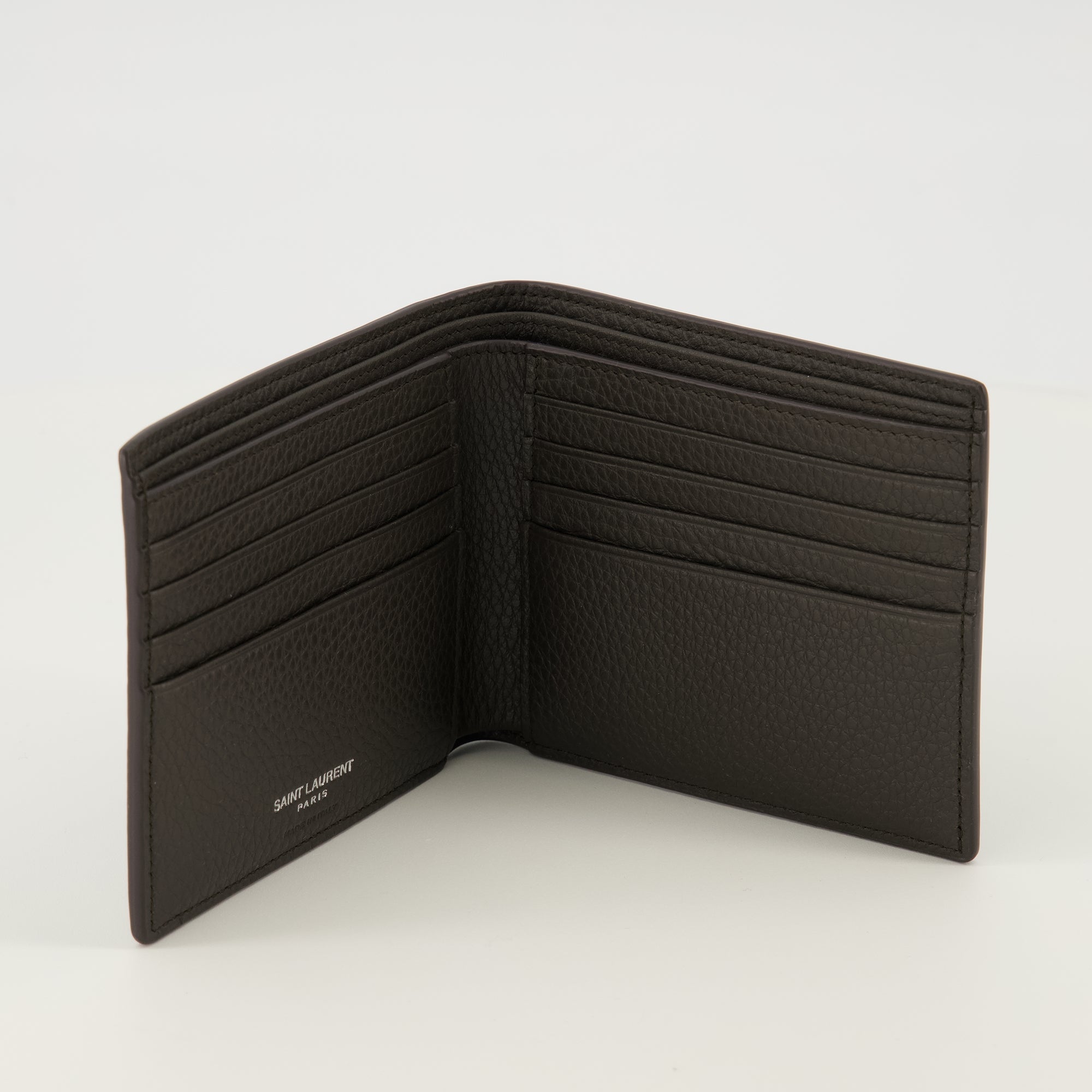 Image of Tiny Cassandre Wallet by Saint Laurent for Men - Season Spring-Summer 2026 - Detail View 1