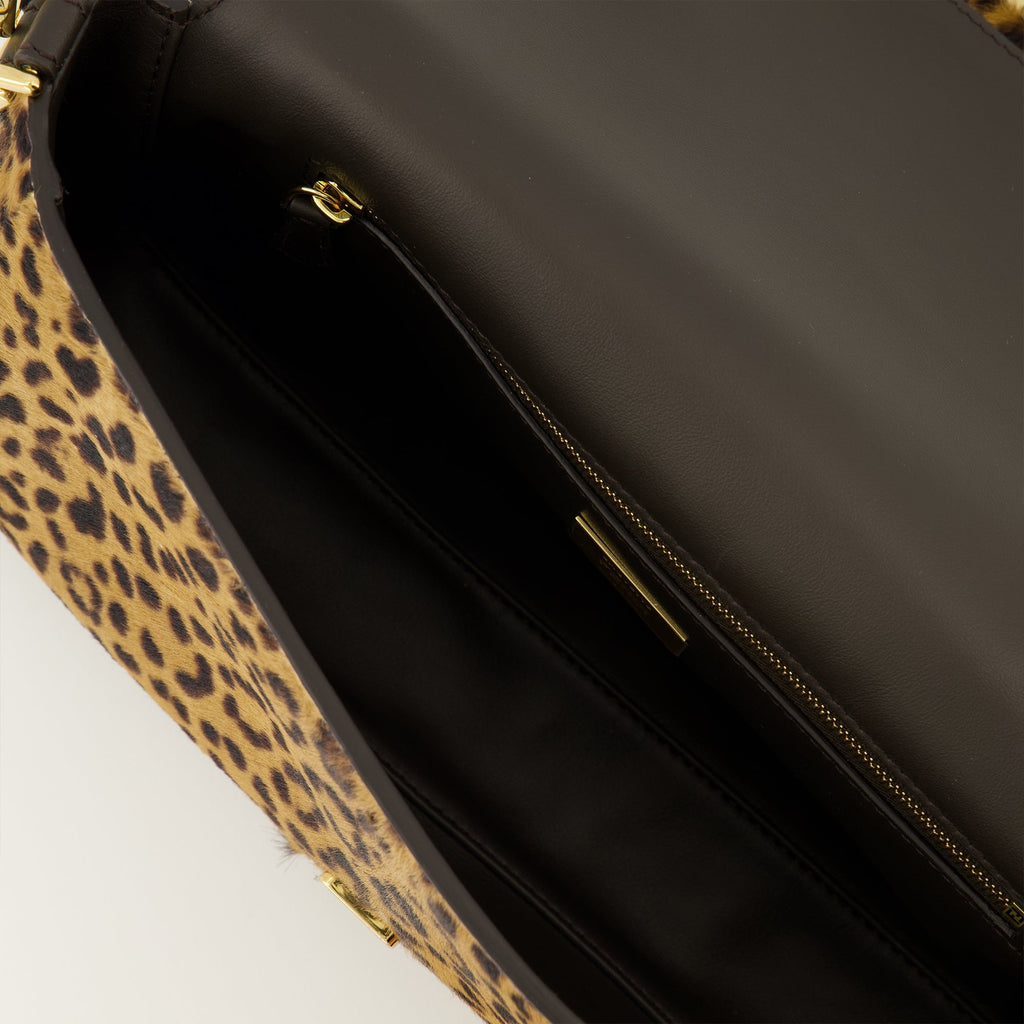 Fendi bag, leopard print handbag, luxury accessories, designer bags, fashionable bags