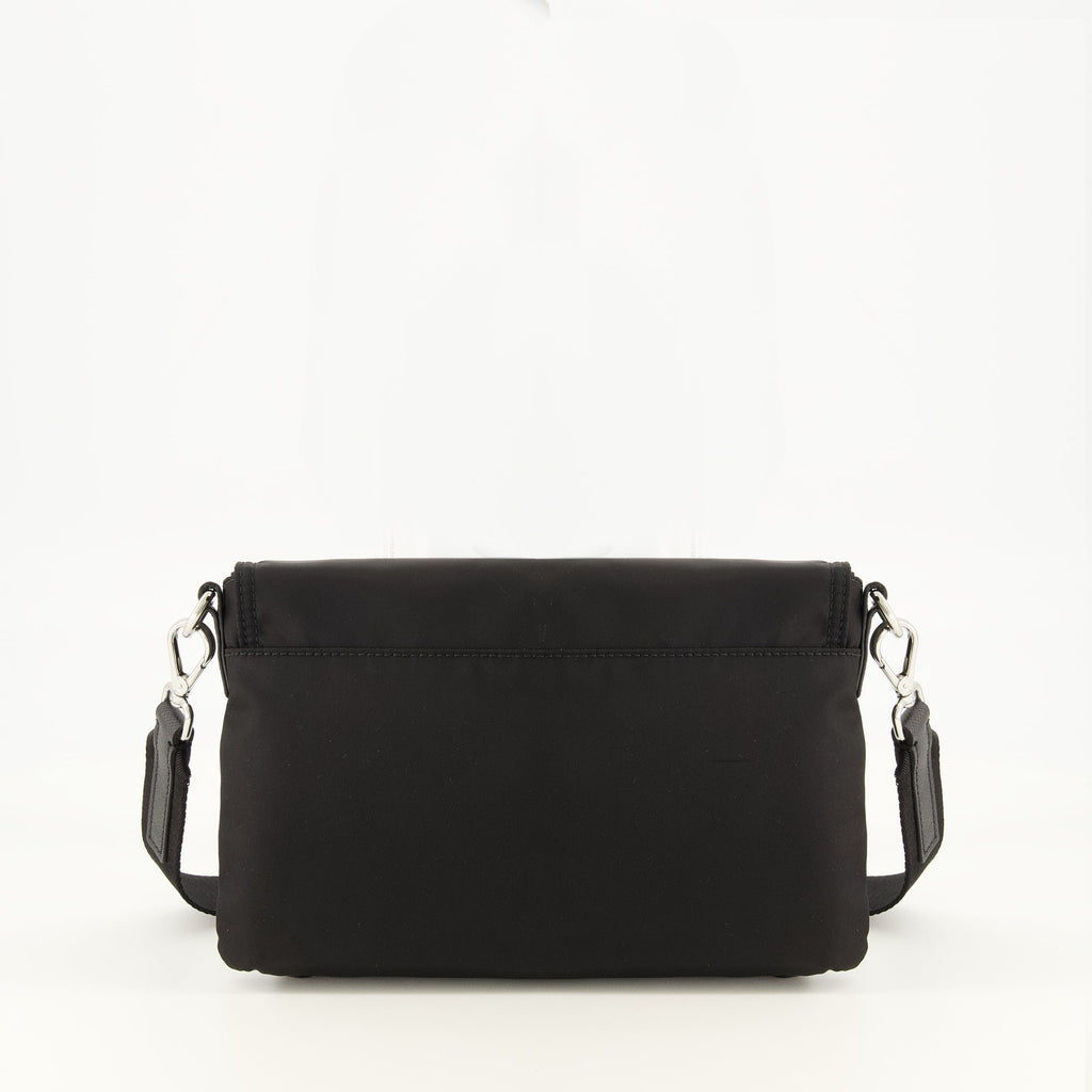 Bolso de mano negro de Re-Nylon