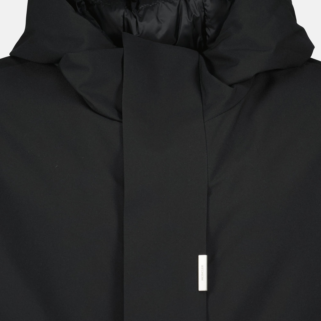 Moncler down jacket, Gatillier jacket, black outerwear, men's winter jacket, premium outerwear