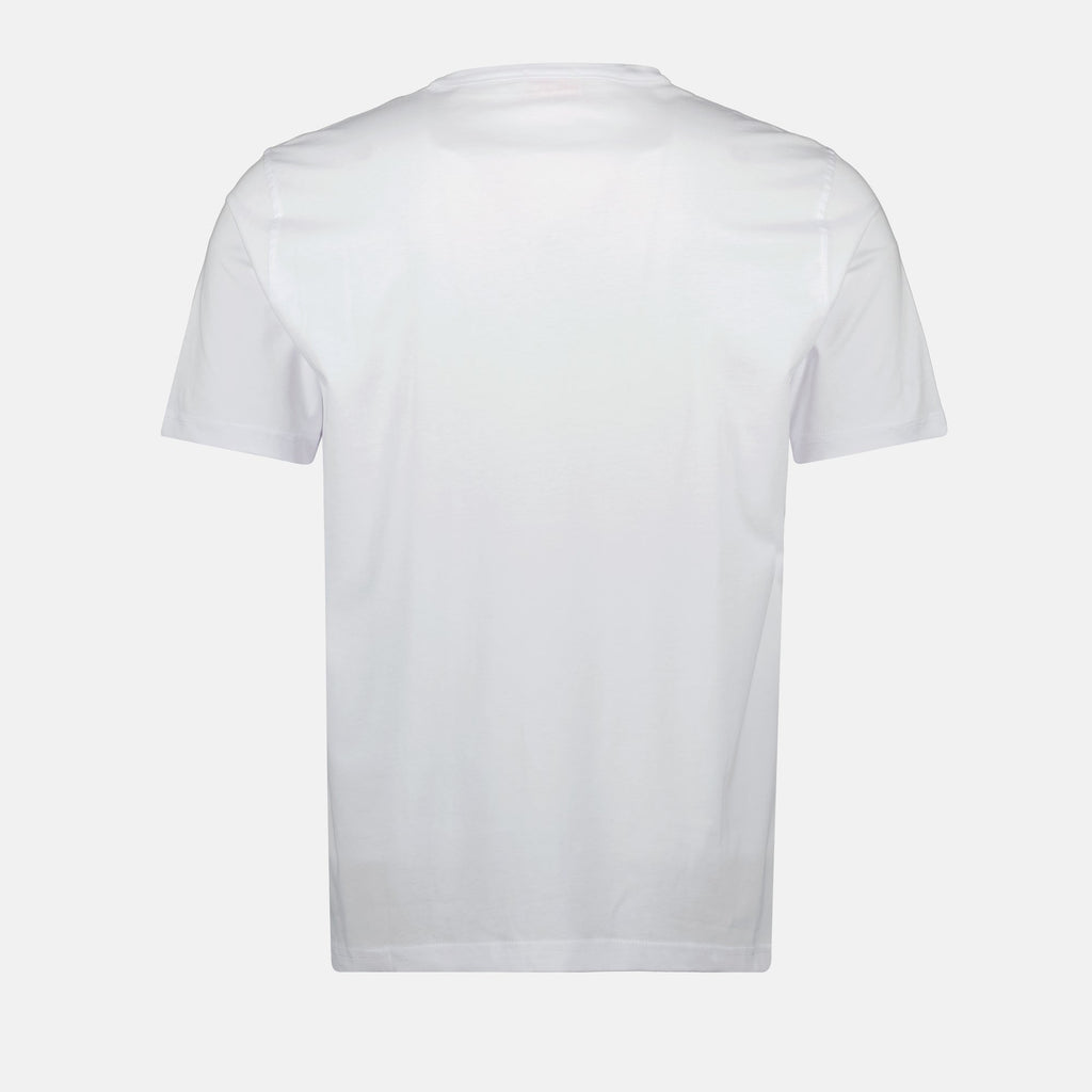 Image of T-Adjust-Microdiv White T-Shirt by Diesel for Unisex - Season Autumn-Winter 2025 - Product detail view 1