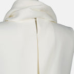 Image of Top Loe Blanc de Khaite - by Khaite for Women - Season Spring-Summer 2026 - Detail View 2
