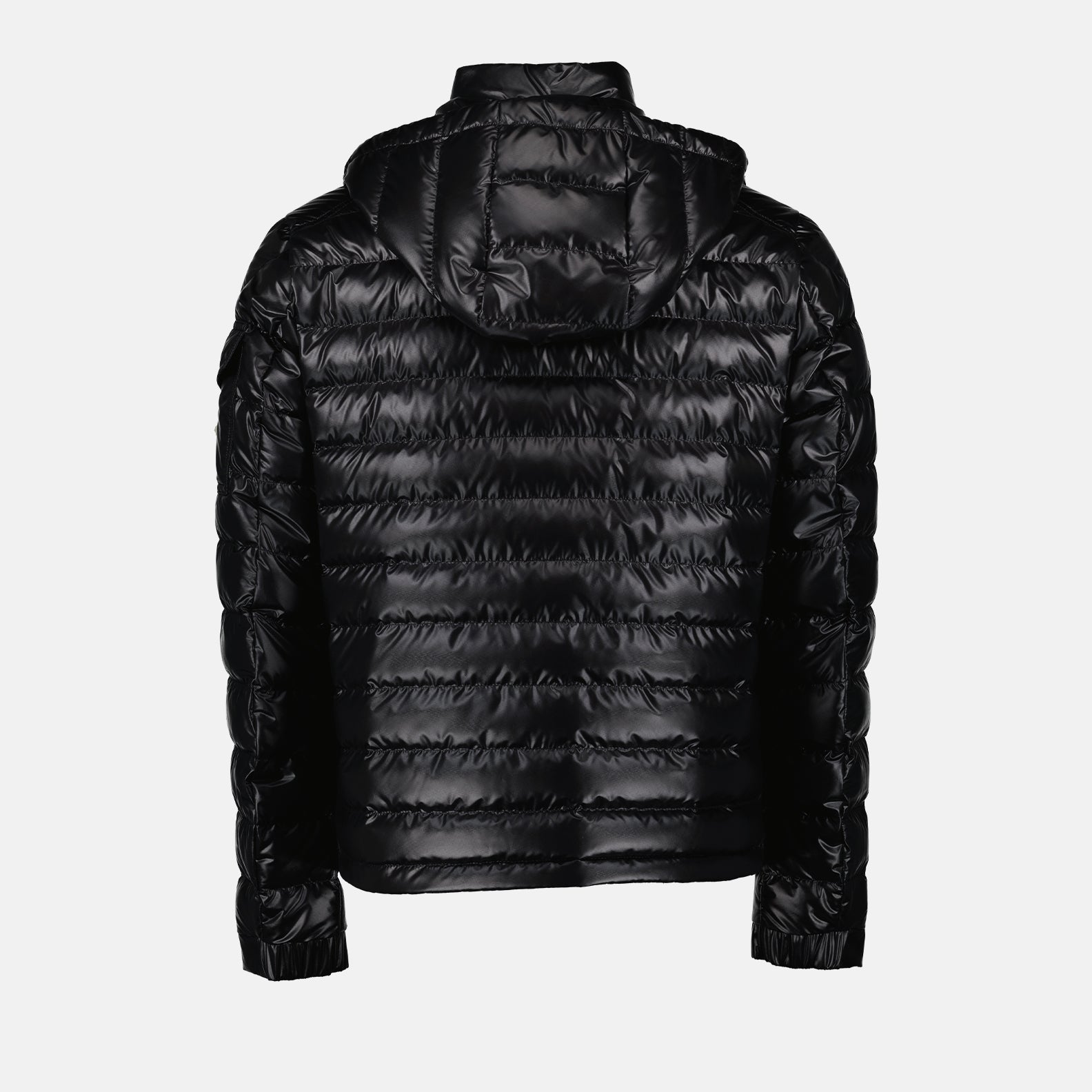 Moncler, down jacket, nylon jacket, luxury outerwear, high collar jacket