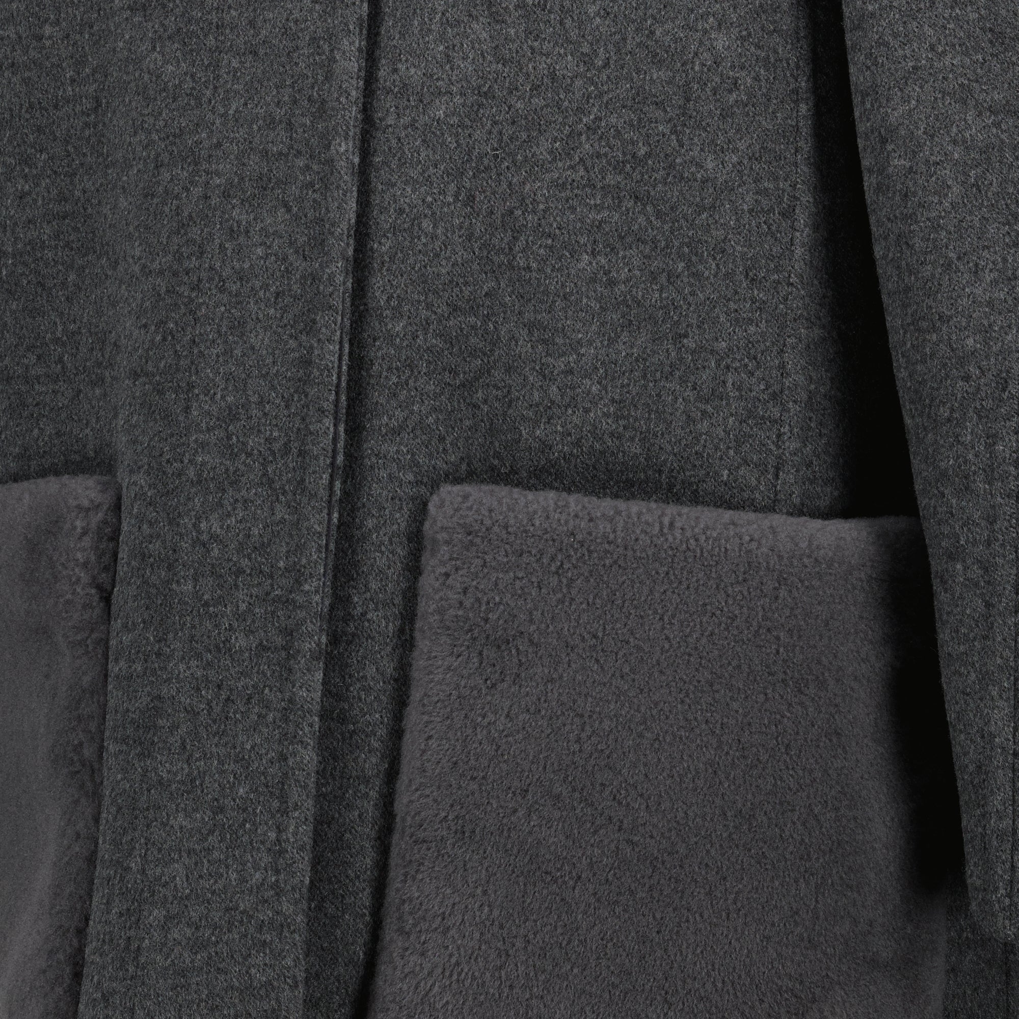 Fendi coat, wool coat, autumn winter fashion, FF logo, grey coat