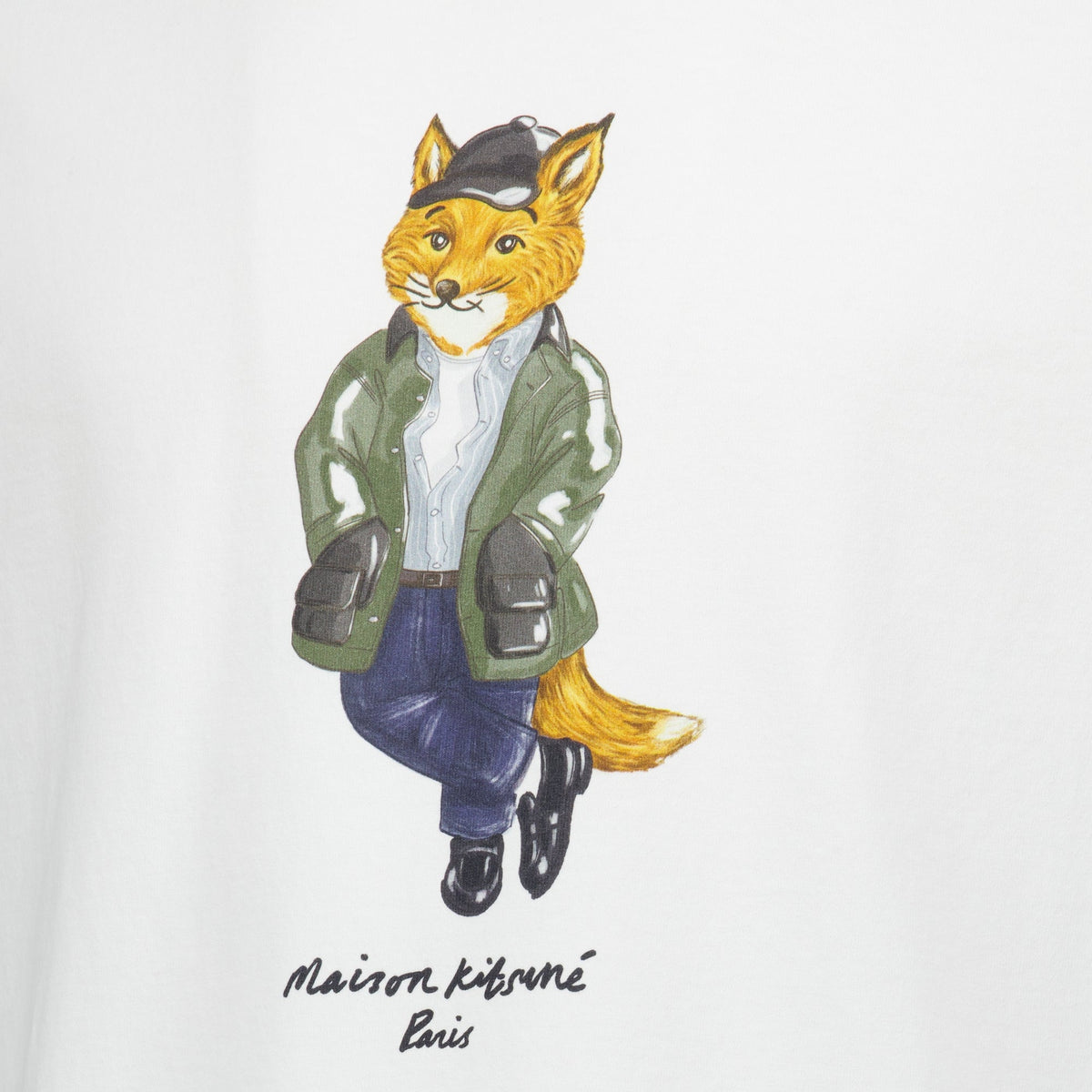 Camiseta Weekend Fox - Maison Kitsuné