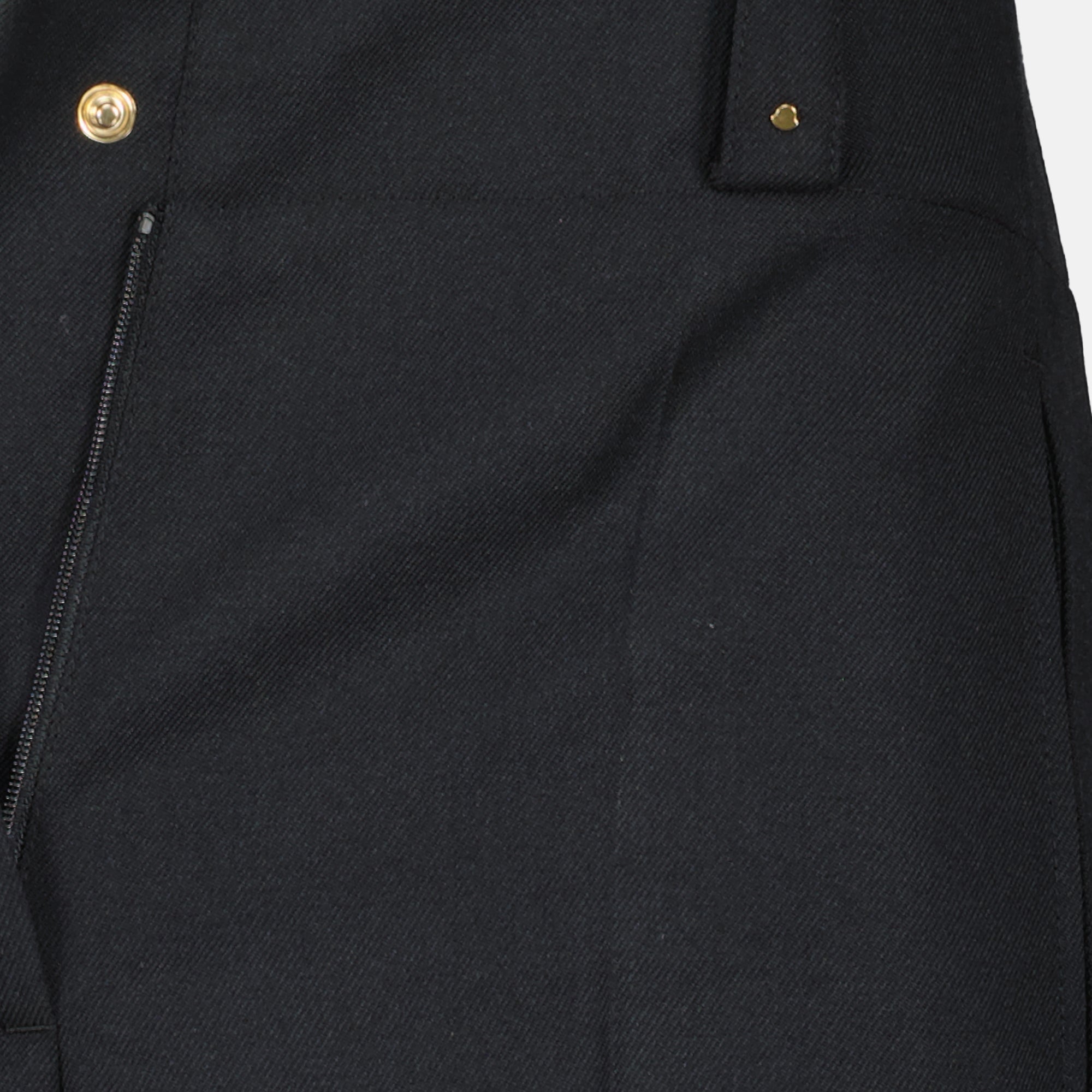 Moncler trousers, wool trousers, Autumn-Winter 2025, black trousers, designer pants