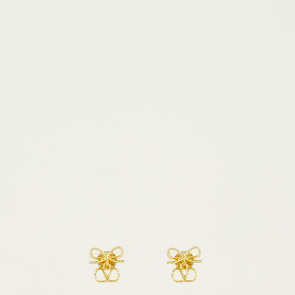 Vlogo Ohrringe aus Gold