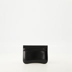 Image of Paris Black Cardholder by Ami PARIS for Unisex - Season Autumn-Winter 2025 - Back View