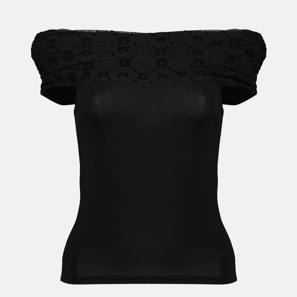 Drapierter Top