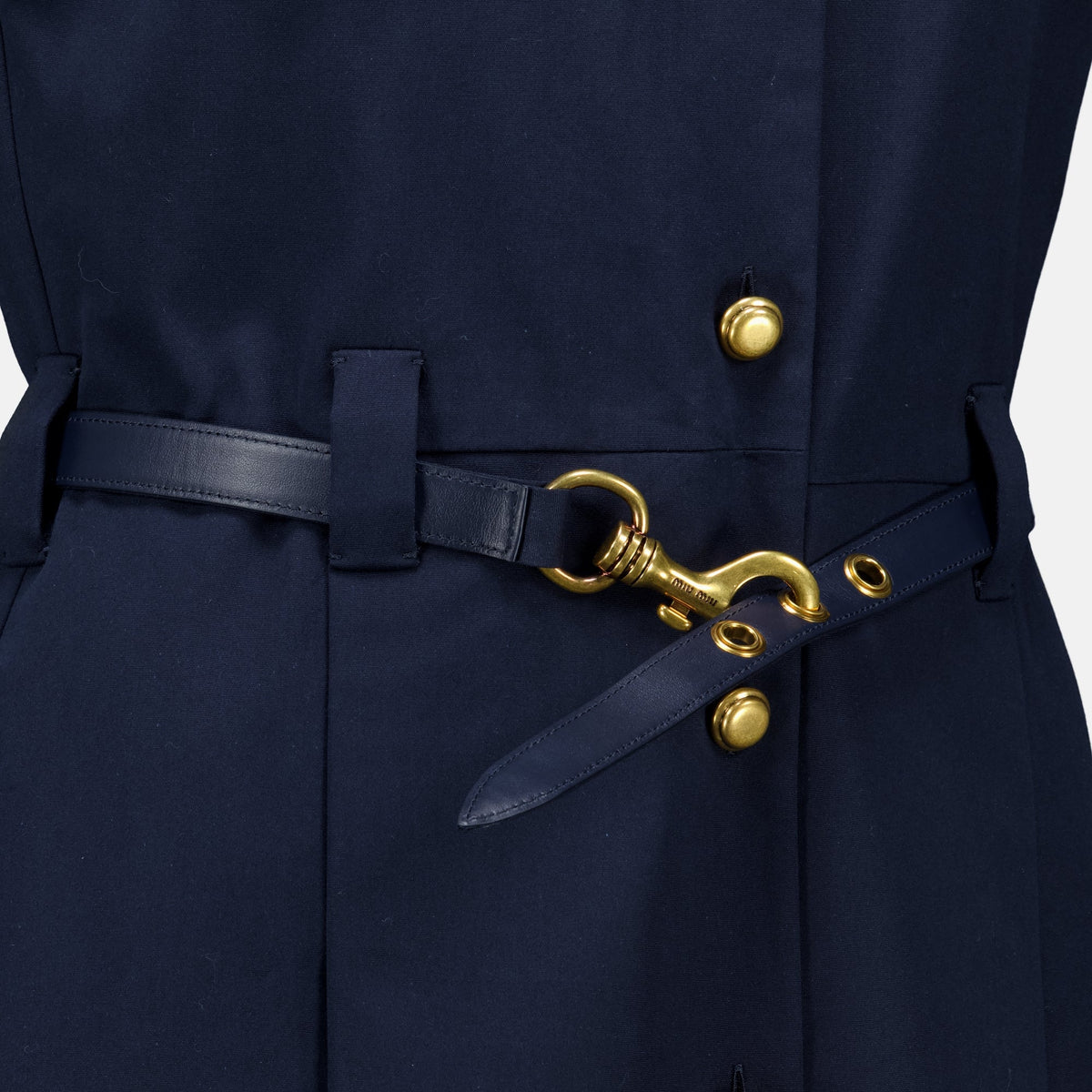 Short navy dress