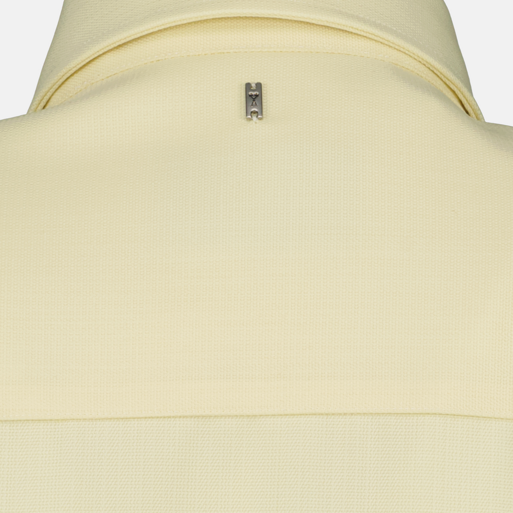 pastel wool shirt dress, AMI Paris dress, women’s summer dress, Spring-Summer 2025 collection, fitted shirt dress